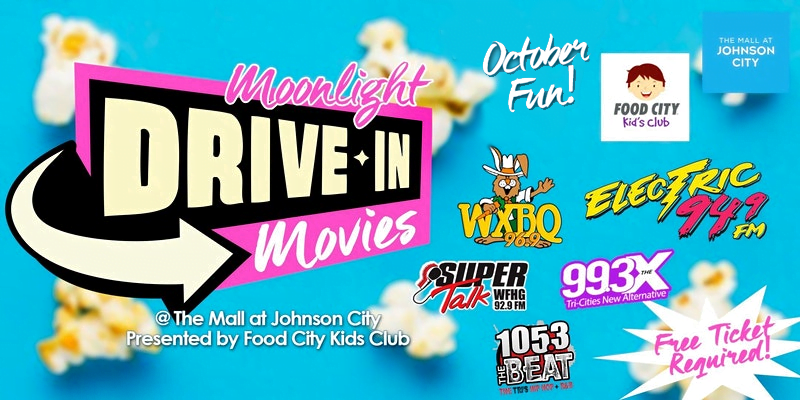 Moonlight Drive-In Movies at The Mall at Johnson City 1 Moonlight Drive-In Movies at The Mall at Johnson City 1